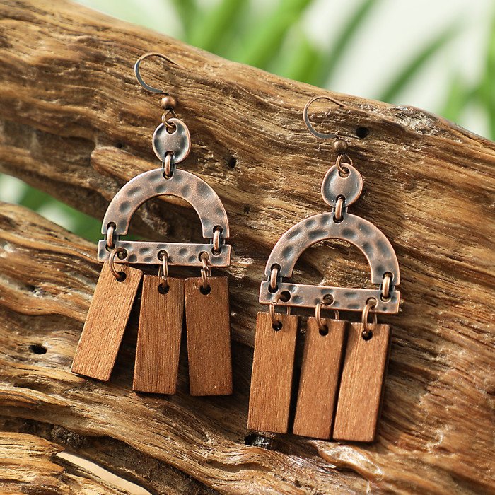 Amazon Bohemian Earrings Rice Bead Shell Long Tassel Earrings Large Hoop Earrings Jewelry Set