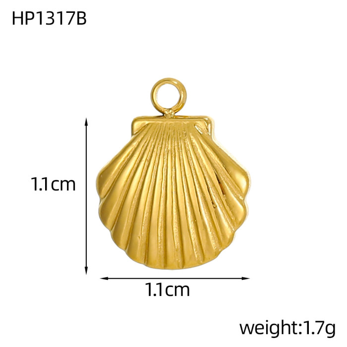 Cross-Border European and American Fashion Personality Ocean Series Shell Fish Dolphin DIY Accessories Jewelry Wholesale