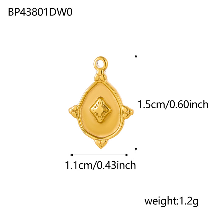 DIY Jewelry Accessories Stainless Steel Multi-Series Pendants High Heels Shell Starfish Bracelet Necklace Pendant Who...