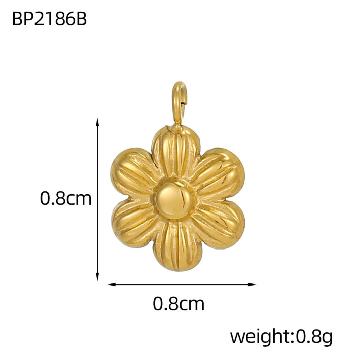 Hot Selling Rose Plum Blossom Daisy Series Pendant DIY Bracelet Necklace Jewelry Accessories