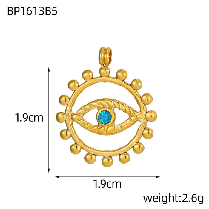 European and American Cross-Border Hot-Selling Fashion Simple Light Luxury Versatile Stainless Steel Animal Plant DIY Accessories Jewelry Wholesale