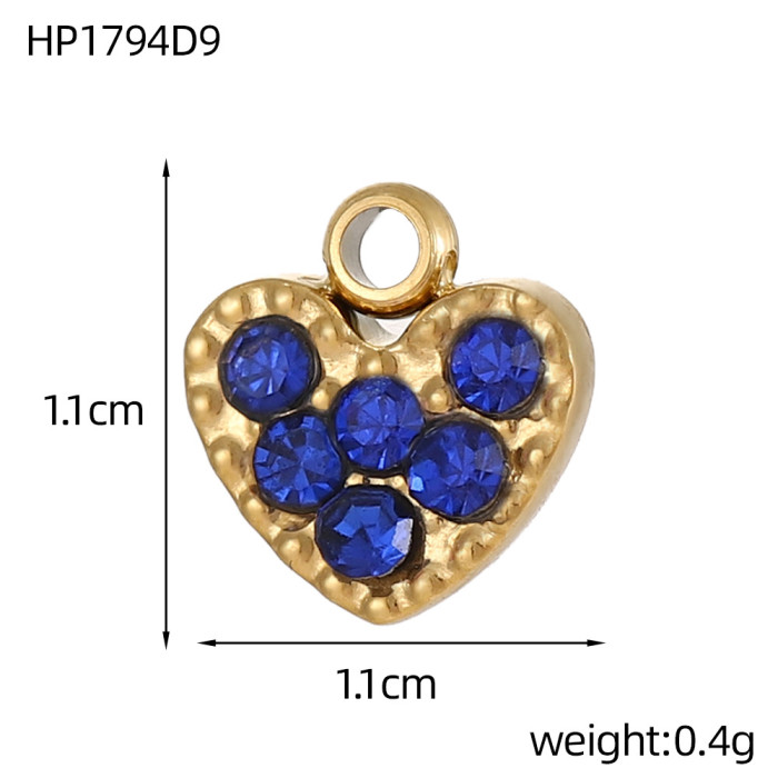 Hot Selling DIY Bracelet Necklace Pendant Jewelry Accessories Starfish Pentagram Small Charms Wholesale