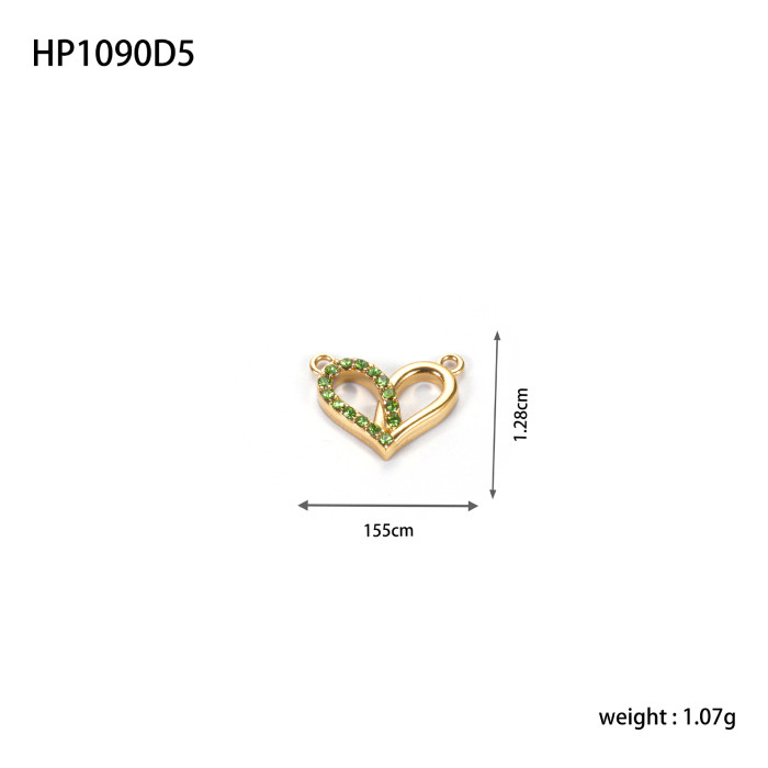 Stainless Steel Jewelry Accessories Star Moon DIY Necklace Pendant High-End Ins Style Accessories