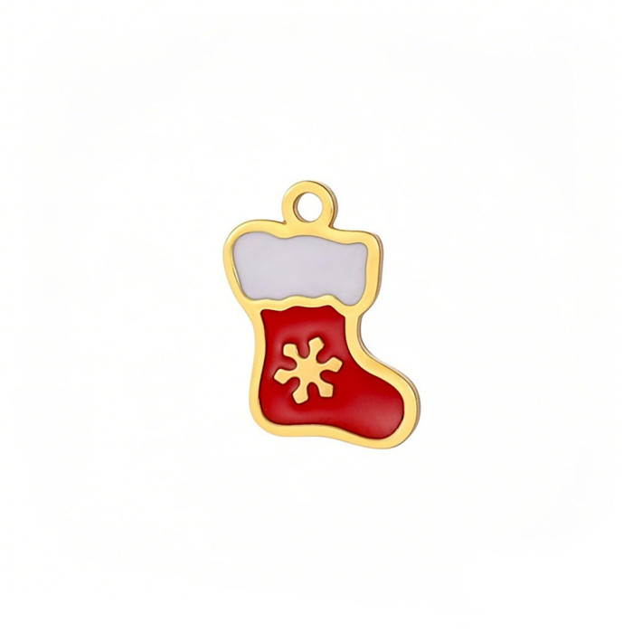 Hot-Selling Cartoon DIY Jewelry Accessories Stainless Steel Pendant Bracelet Rope Hanging Ornament Pendant 3D Accesso...