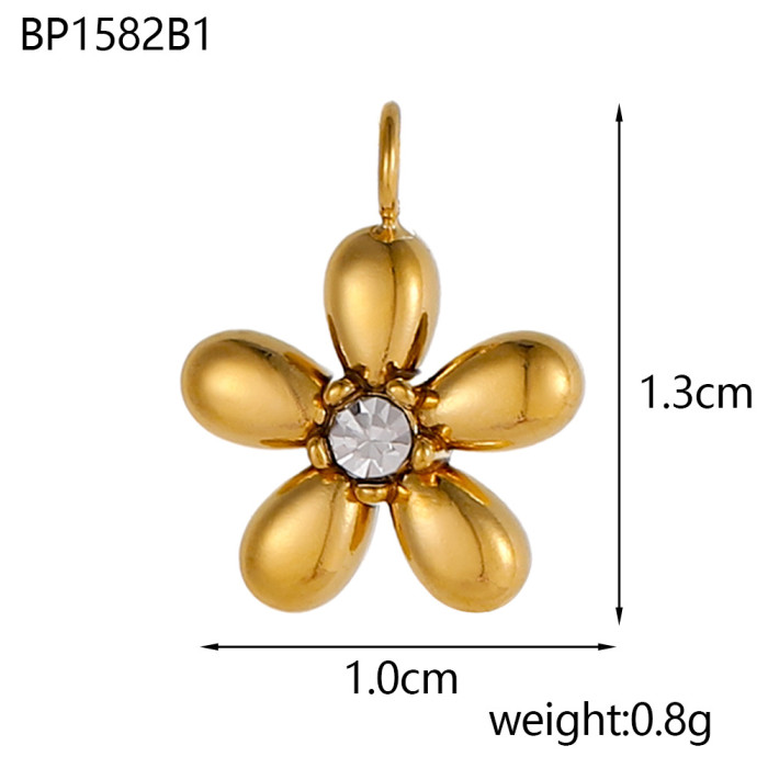 Hot Selling Time Simple Luxury DIY Flower Accessories Versatile Chain Bracelet Necklace Jewelry Wholesale