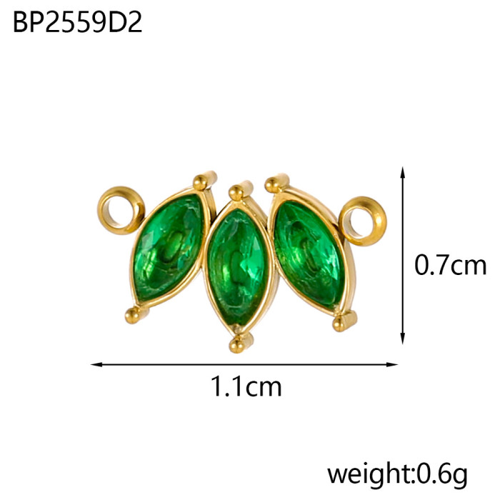 Cross-Border New Stainless Steel Natural Stone Pendant Turquoise Gold-Plated French Sun Necklace Earrings Handmade Accessories Wholesale
