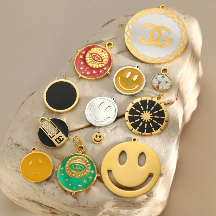 Hot-Selling Fashion Simple Light Luxury DIY Stainless Steel Accessories Jewelry Wholesale