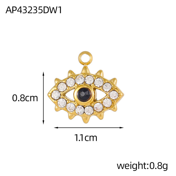 Hot-Selling New Eye Jewelry Accessories DIY Devil's Eye Bracelet Necklace Pendant Accessories Wholesale
