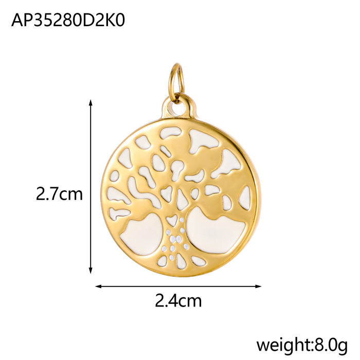 Hot Selling DIY Hair Accessories Leaf Pineapple Geometric Pendant Earrings Pendant Jewelry Wholesale