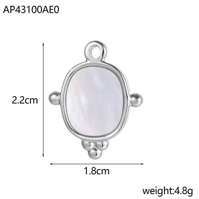 Hot Selling AliExpress Small Hot Item Fashion Simple Light Luxury Versatile Stainless Steel Geometric Design Jewelry...