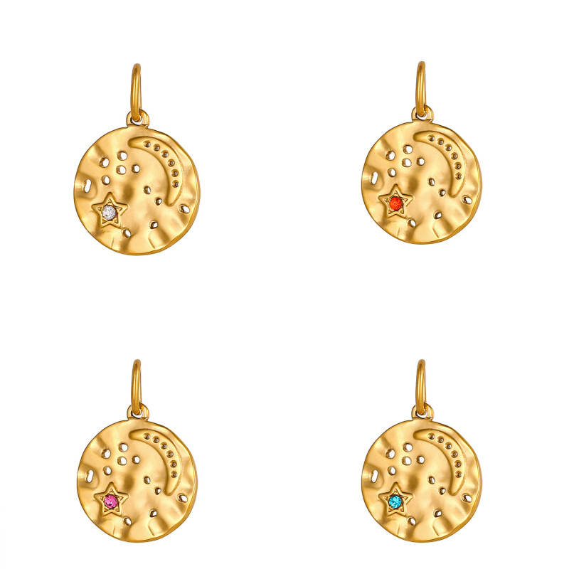 Light Luxury Diamond-Studded Circle Necklace for Women Versatile High-End Niche Non-Fading Exquisite Fashion Ins Accessories Jewelry