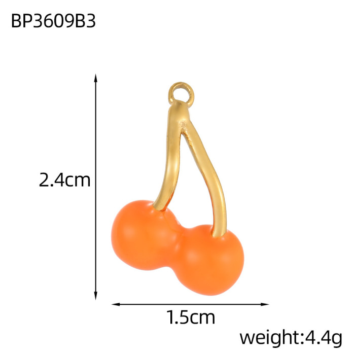 Cross-Border Hot High Heels Baby Series Pendant Oil Drop Stainless Steel Charms DIY Bracelet Women Jewelry Accessories