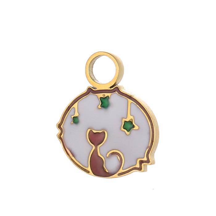 Hot-Selling Fashion Simple Light Luxury DIY Stainless Steel Accessories Jewelry Wholesale