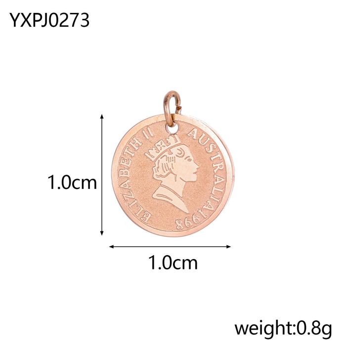 European and American Hot-Selling Stainless Steel Vintage Angel Pendant Titanium Steel Wing Pendant DIY Jewelry Accessories Wholesale