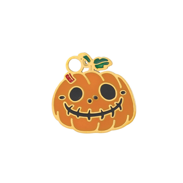 Halloween Cross-Border Amazon Stainless Steel Oil-Drip Bat Trick or Treat Pendant Hanging Decoration Accessories