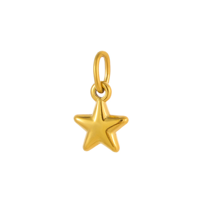S925 Silver Small Drop Pendant Jewelry Bell Vajra Ruyi DIY Bracelet Accessories Necklace Pendant