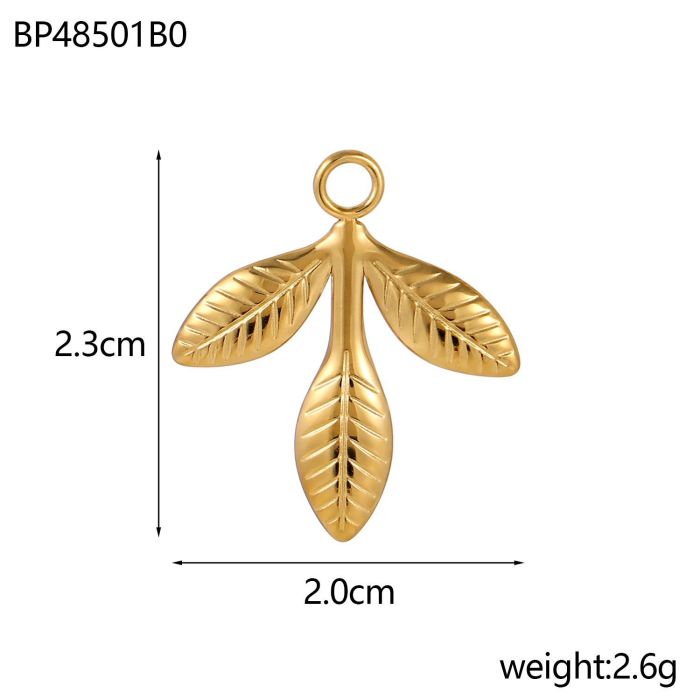 Foreign Trade Hot Selling Stainless Steel Accessories Pendant Retro Jewelry Heart Ocean Pentagram Plant Accessories Pendant Wholesale
