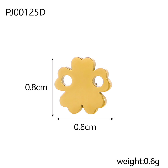 Gold Plated Pendant Accessories Vintage Hollow Flower Pendant, Necklaces