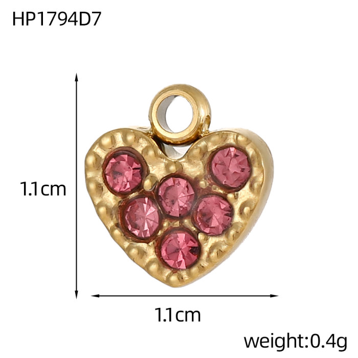 Hot Selling DIY Bracelet Necklace Pendant Jewelry Accessories Starfish Pentagram Small Charms Wholesale
