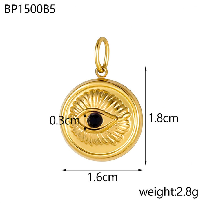 INS Style Personality Niche Hot-Selling Pendant Stainless Steel Plated Geometric Jewelry Accessories Wholesale, Neckl...