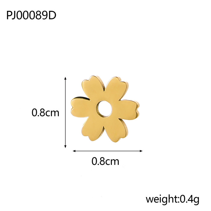 Gold Plated Pendant Accessories Vintage Hollow Flower Pendant, Necklaces