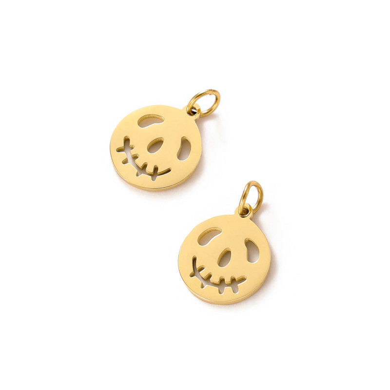 Cross-border Hot-Selling Halloween Pumpkin Ornaments Hanging Cartoon Ghost Funny Ornaments Accessories