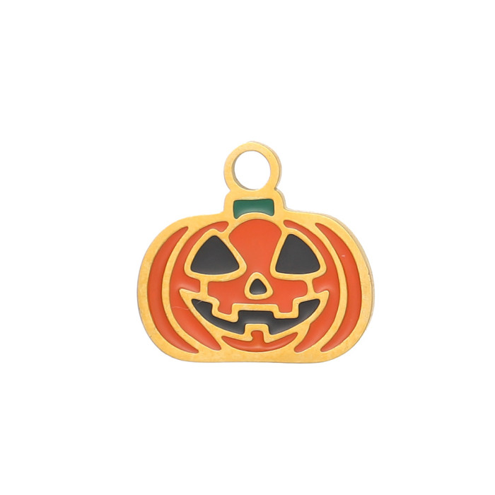 Halloween Cross-Border Amazon Stainless Steel Oil-Drip Bat Trick or Treat Pendant Hanging Decoration Accessories