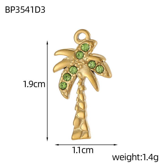 Cross-Border Ocean Shell Fish Tail Octopus Handmade Micro Inlay DIY Accessories Exquisite Simple Versatile Niche Accessories Wholesale