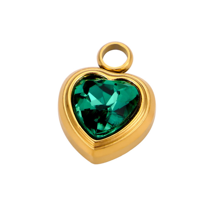 Large Sun Heart Titanium Steel DIY Pendant Women Viking Cross Stainless Steel Jewelry Necklace Pendant