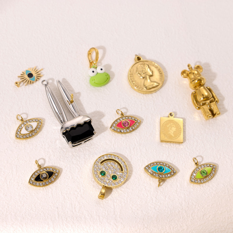 European and American Cross-Border Hot-Selling Fashion Simple Versatile DIY Simple Pendant Accessories Necklace Chain Jewelry Wholesale