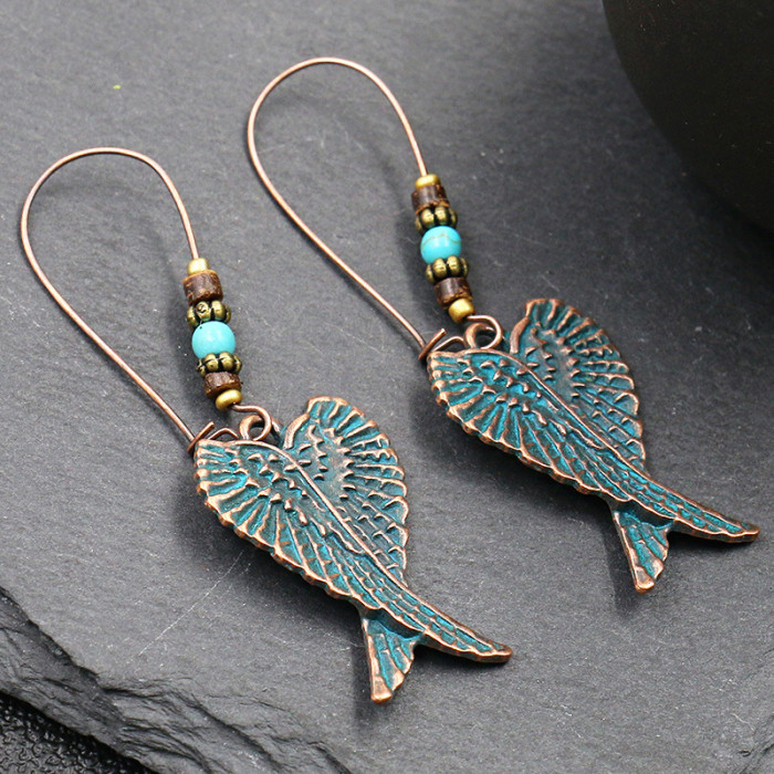 Amazon Trendy Earrings Multi-Piece Set Handmade Woven Round Hollow Earrings Heart Accessories, Jewelry Sets