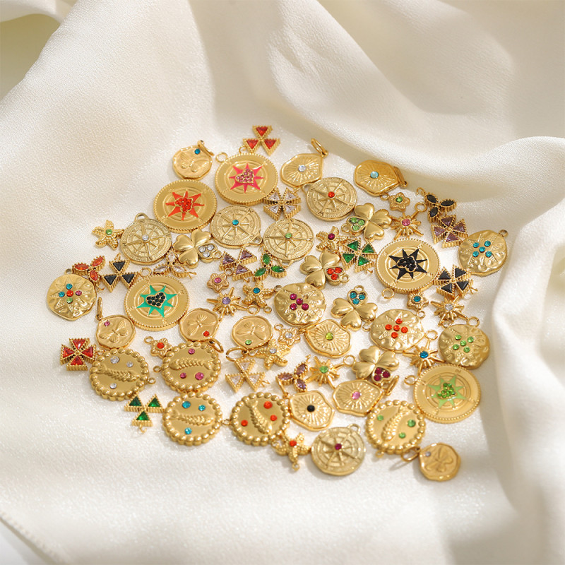 European and American Cross-Border Hot-Selling Fashion Simple Light Luxury Women's Stainless Steel Zircon Accessories Jewelry Wholesale