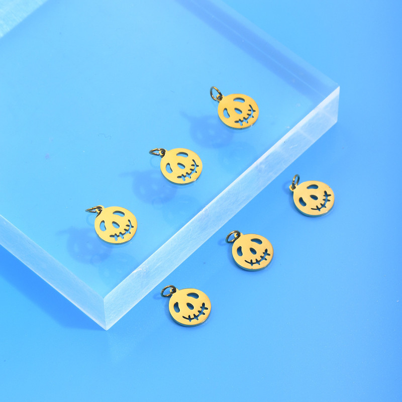 Cross-border Hot-Selling Halloween Pumpkin Ornaments Hanging Cartoon Ghost Funny Ornaments Accessories