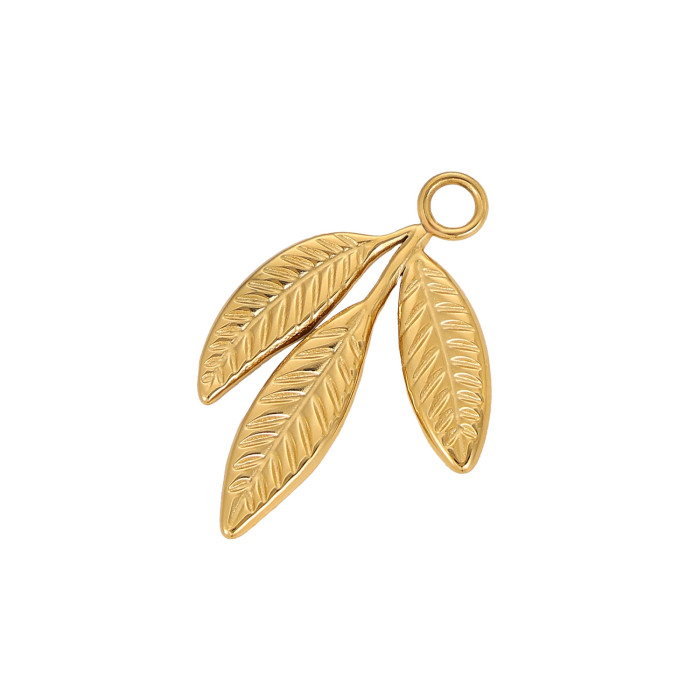 Hot Selling DIY Hair Accessories Leaf Pineapple Geometric Pendant Earrings Pendant Jewelry Wholesale