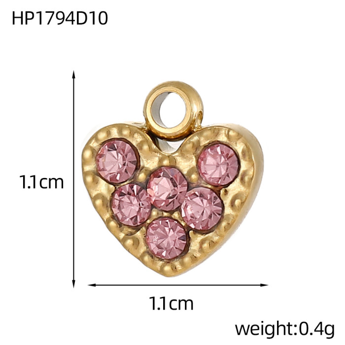 Hot Selling DIY Bracelet Necklace Pendant Jewelry Accessories Starfish Pentagram Small Charms Wholesale