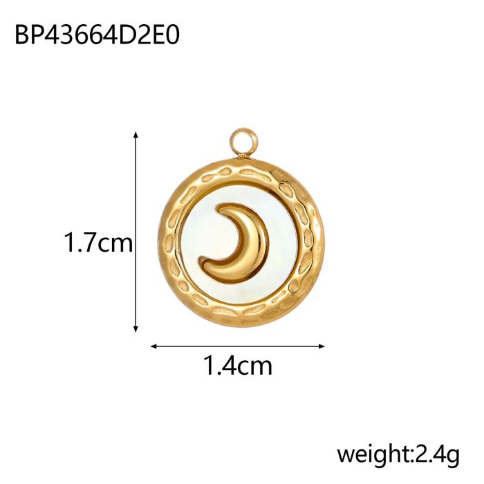 Hot-Selling Retro Heart French Style Titanium Steel DIY Jewelry Accessories Heart Infinity Symbol Stainless Steel