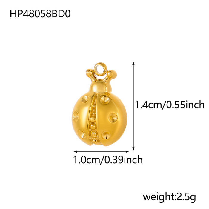 DIY Jewelry Accessories Stainless Steel Multi-Series Pendants High Heels Shell Starfish Bracelet Necklace Pendant Who...