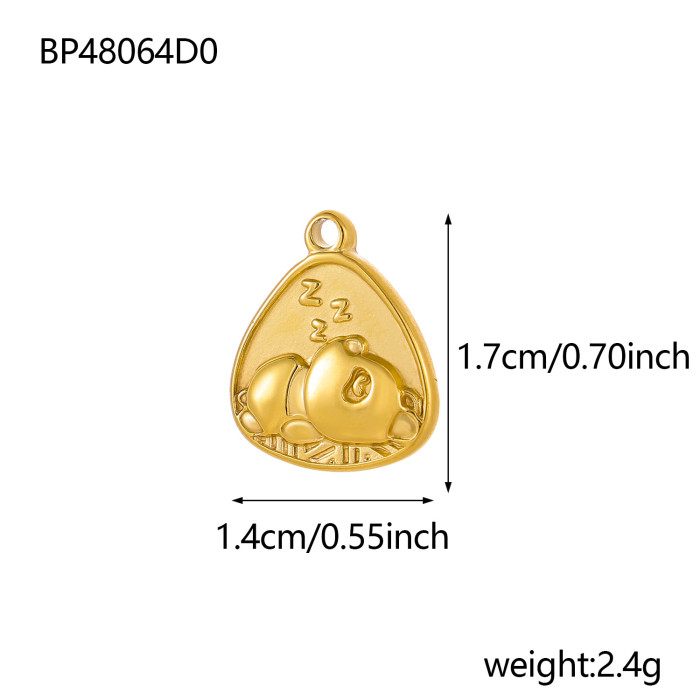 DIY Jewelry Accessories Stainless Steel Multi-Series Pendants High Heels Shell Starfish Bracelet Necklace Pendant Who...
