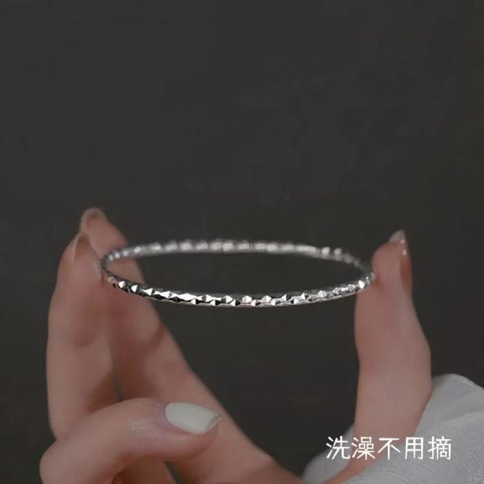 Shiny Luxury High-End Starry Sky Bracelet for Women Fashion Niche Design Stackable Titanium Steel Non-Fading Jewelry