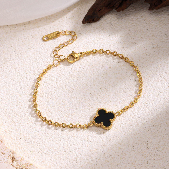 Hot-Selling Non-Fading New Versatile Stainless Steel Bracelet Trendy Ins Style Fashion Jewelry Bracelet for Women
