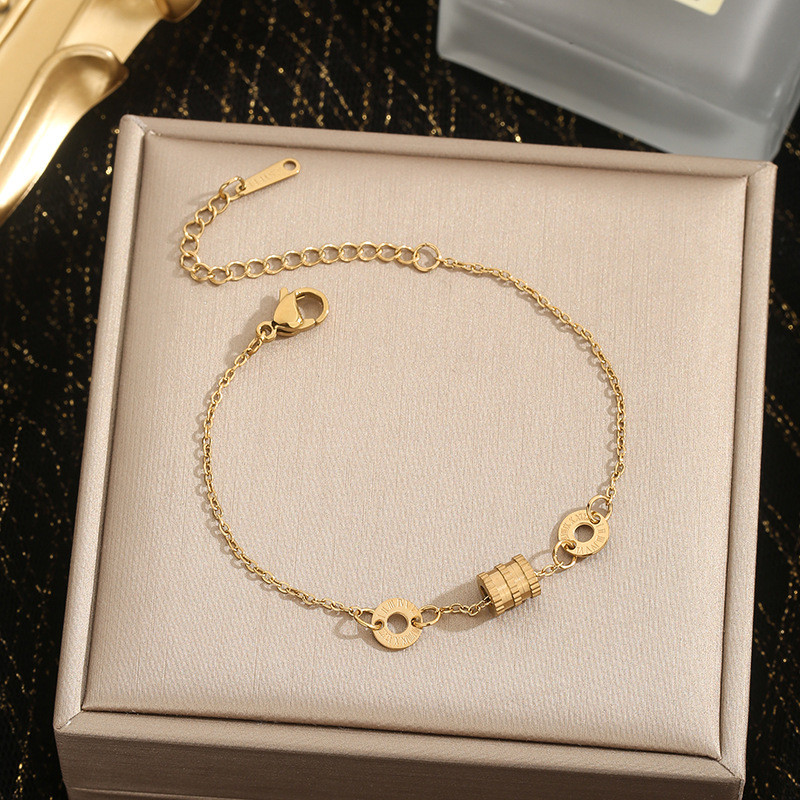 Fashionable Slim Waist Bracelet for Women, Light Luxury Niche Design, High-end Simple Bracelet, Exquisite Forest Style Jewelry for Best Friends