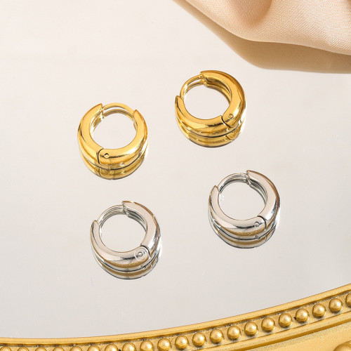 High-end Korean Style Minimalist Water Drop Earrings Round Ear Jewelry 2024 New Trendy Fashion Versatile Light Luxury Stud Earrings
