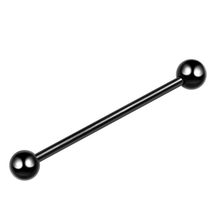 Amazon Hot Sale 14G Helix Stud Ear Piercing Women's Earrings Alloy Ear Bone Stud Round Ball Tongue Stud Factory Direct Sale