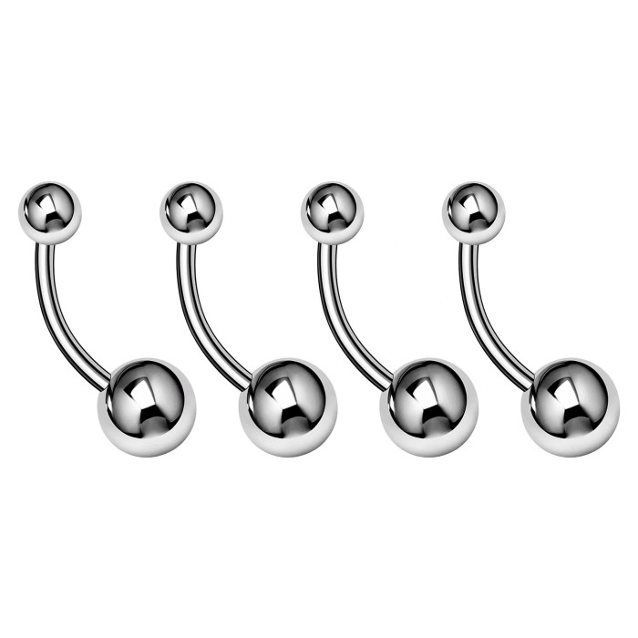 120 Mixed Set Amazon Cross-Border Hot Item Titanium Steel Nose Studs Nose Rings Lip Studs Tongue Studs Factory Direct Sale