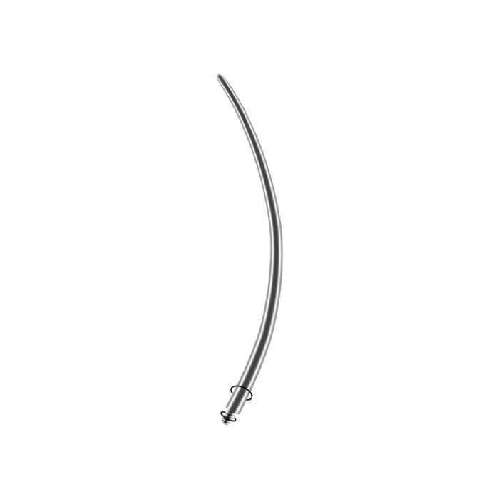 316 Stainless Steel Lip Stud Earring Guide Needle Threaded Insert Needle Connector Needle Piercing Needle Piercing Tool Factory Wholesale