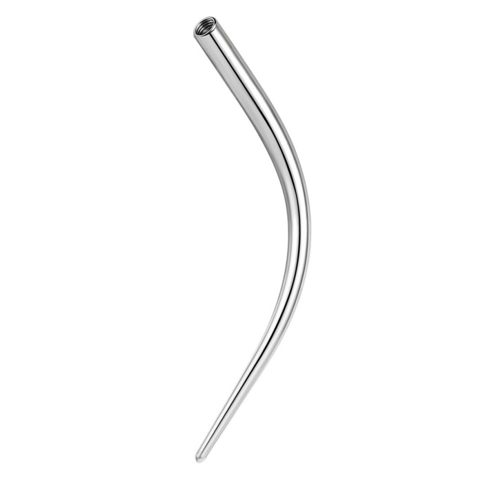 316 Stainless Steel Lip Stud Earring Guide Needle Threaded Insert Needle Connector Needle Piercing Needle Piercing Tool Factory Wholesale