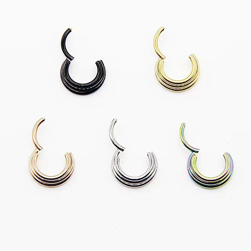 Cross-Border E-commerce Hot Sale Three-Layer Trapezoidal Fashion Seamless Closed Loop