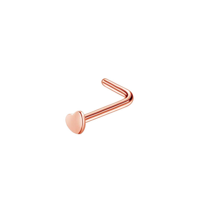Nose Ring Stud Piercing HOOP Jewelry Stainless Steel Nose Stud