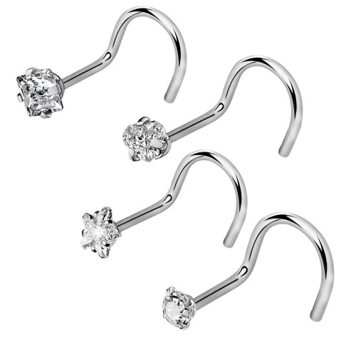 New European and American Style Zircon Nose Stud Piercing Jewelry Wholesale Online