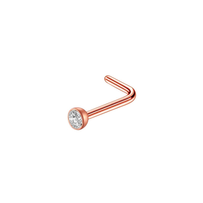 Nose Ring Stud Piercing HOOP Jewelry Stainless Steel Nose Stud
